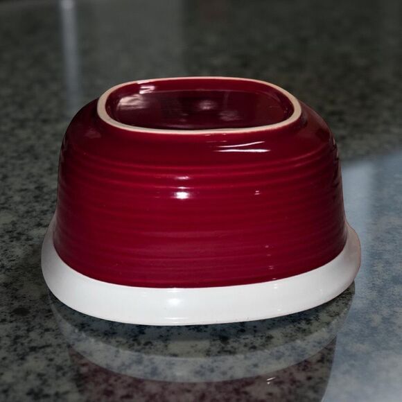 Corningware Etch 20oz Cassorle Dish Red Etch - Picture 5 of 5